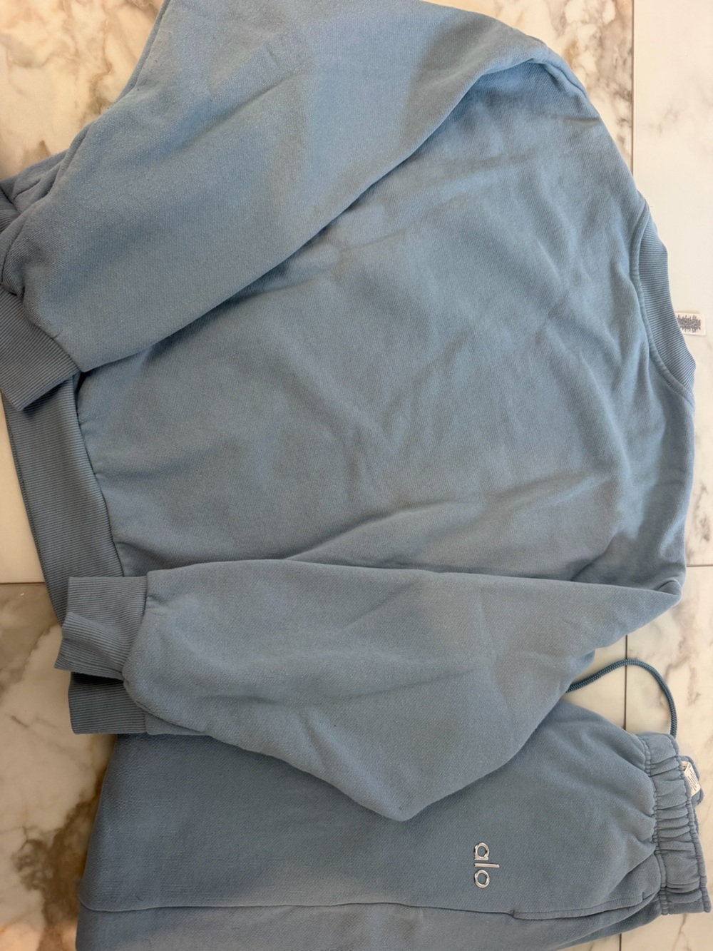 ALO Yoga celestial blue set - Picture 5 of 6